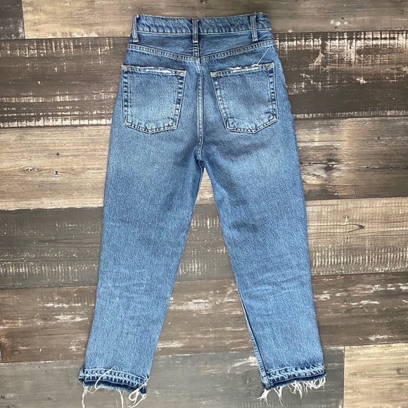 Free People Denim - Free People Lita cropped straight leg jean